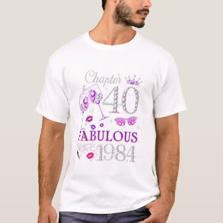 Womens Chapter 40 Years T-Shirt