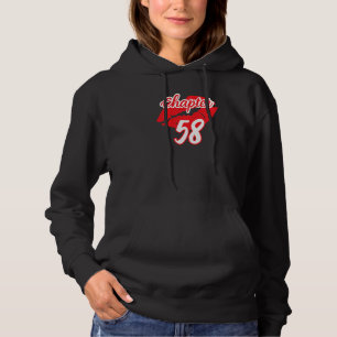 Womens Chapter 58 With Lips For Women Birthday 196 Hoodie