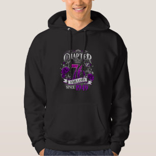 Womens Chapter 76 Fabulous Since 1949 76th Birthda Hoodie