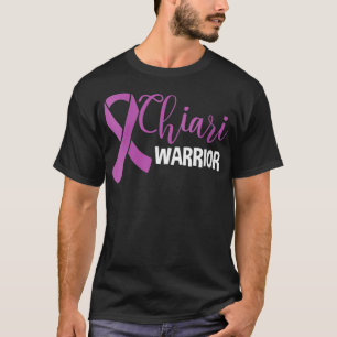 Womens Chiari Warrior Purple Ribbon Chiari Malform T-Shirt