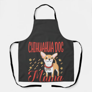 Women's Chihuahua Dog Mom Apron