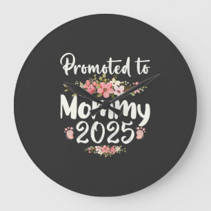 Women's Chihuahua Dog Mom Large Clock