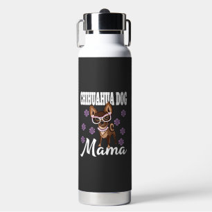Women's Chihuahua Dog Mom Water Bottle