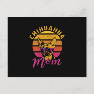 Womens Chihuahua Mom Funny Chihuahua Owner Dog Luv Postcard