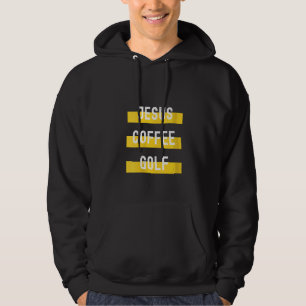 Womens Christian Apparel Jesus Coffee Golf Hoodie