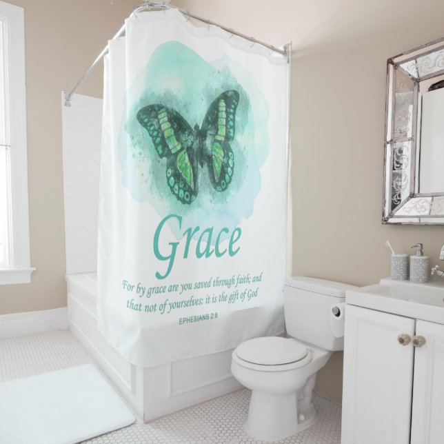 Womens Christian Bible Butterfly Verse: Grace (In Situ)