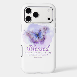 Women's Christian Bible Verse Butterfly: Blessed