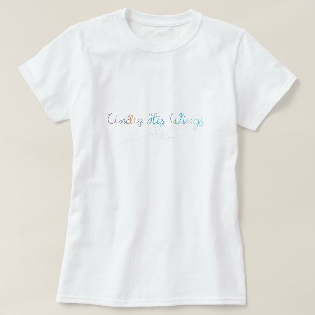 Women's Christian Quotes Faith-Based Casual T-Shirt (Design Front)
