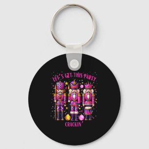 Womens Christmas Crushing It Nutcracker - Funny Re Keychain