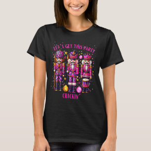 Womens Christmas Crushing It Nutcracker - Funny Re T-Shirt