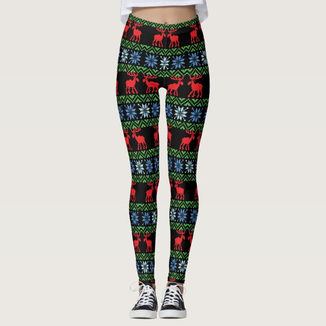 Women's Christmas Leggings (Front)