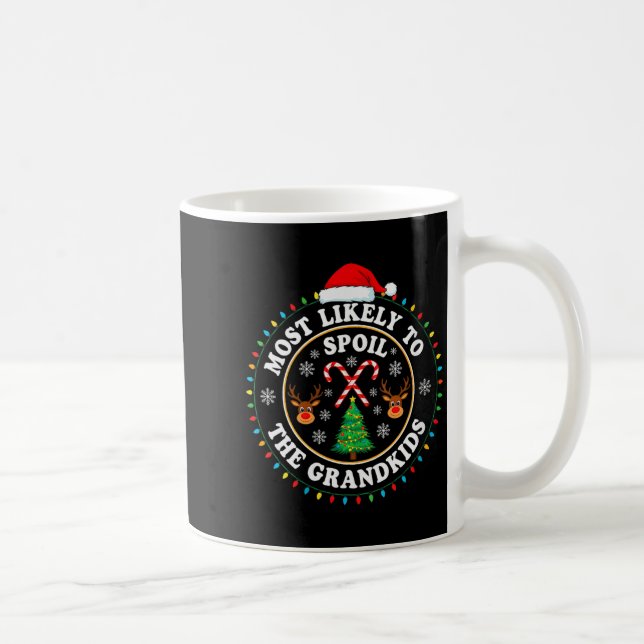 Womens Christmas Party Most Likely To Sil The Gran Coffee Mug (Right)