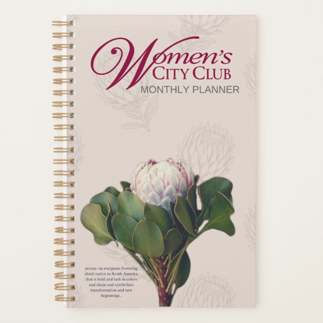 Women's City Club Planner (Front)