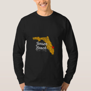 Womens City Of Jensen Beach Florida Fl Merch Souv T-Shirt