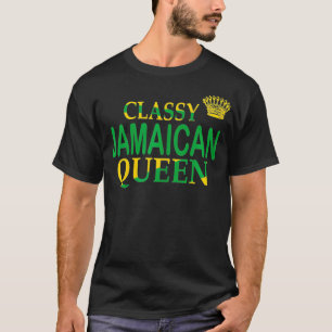 Womens Classy Jamaican Queen Jamaican womenJamaica T-Shirt