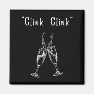 Womens Clink Clink V-neck  Magnet