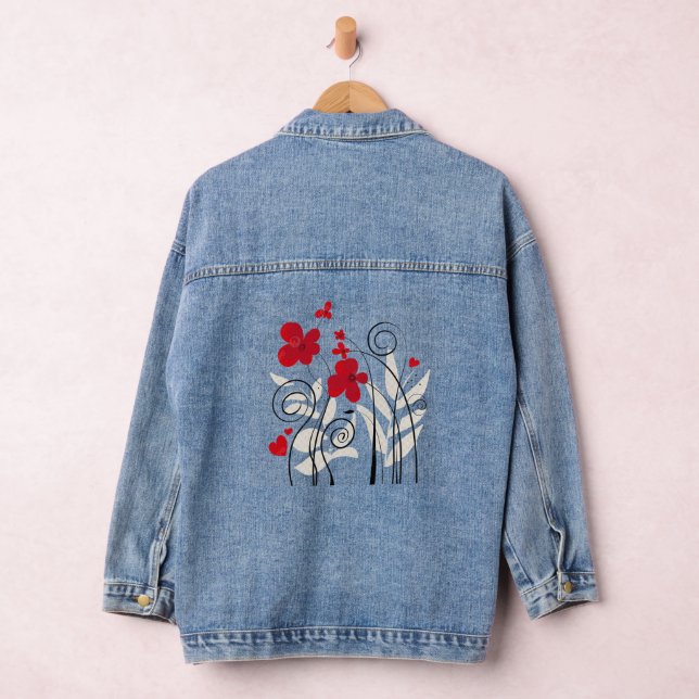 women's cloth for outing denim jacket (Hangar)