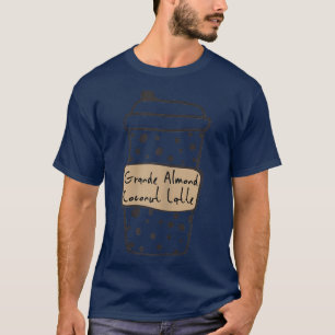 Womens Coffee Vegan Latte  Cute and Funny Gift for T-Shirt