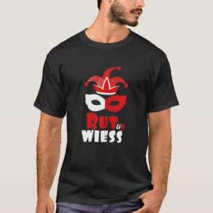 Womens Cologne Rut Un Wiess Red White Women Carniv T-Shirt