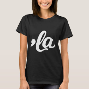 Womens Comma La - Kamala Harris 2024 Madam Preside T-Shirt