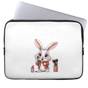 Womens Cool Beautician Aesthetician Beauty Makeup Laptop Sleeve