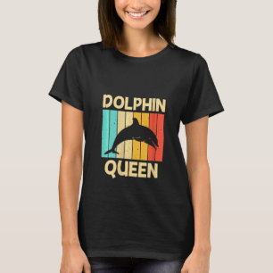 Womens Cool Dolphin For Women Mom Dolphins Beluga  T-Shirt