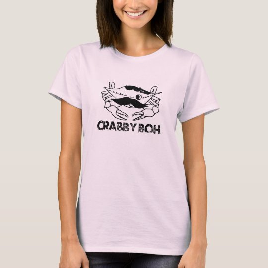 Womens Crabbyboh t-shiry T-Shirt
