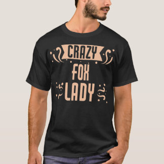 Womens Crazy Fo Lady  Funny Fo Premium  T-Shirt