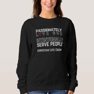 Women's Crew Neck CLC Vision Statement Sweatshirt