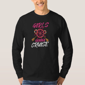 Womens Cruising Girls Trip Vacation Cruise Trip St T-Shirt