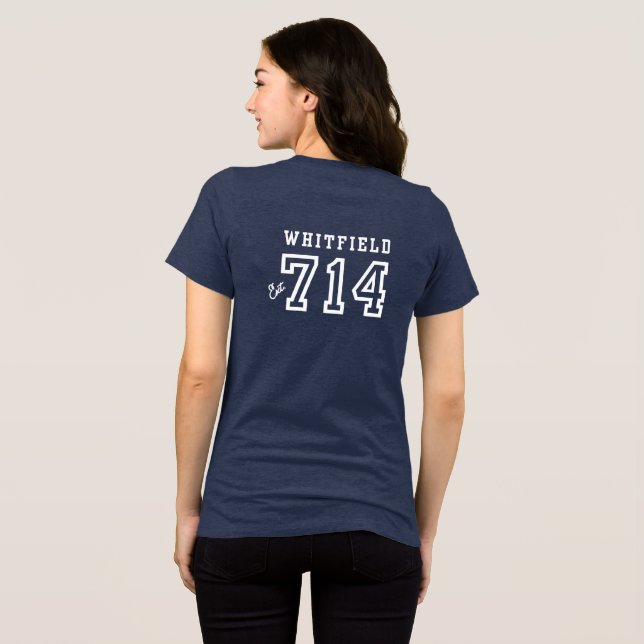 Women's CSP EXT # (Reserved for Barbara)  Tri-Blend Shirt (Back Full)