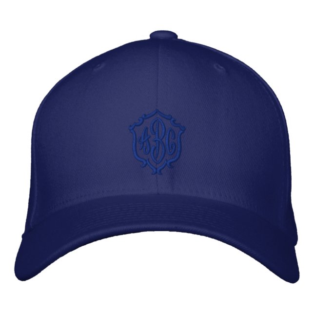 Womens Custom Monogrammed Embroidered Hat (Front)