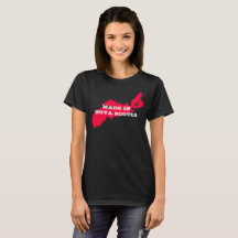 Women's Customizable Made in Nova Scotia T-shirt