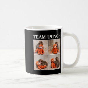 Women's cute baby monkey team punch  coffee mug