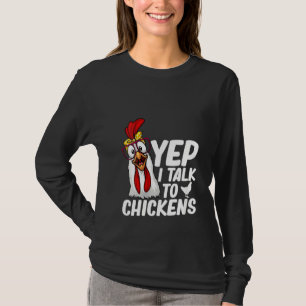 Womens Cute Chicken Art For Men Women Kids Chicken T-Shirt