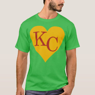 Womens Cute I Love Kansas City Heart KC T-Shirt