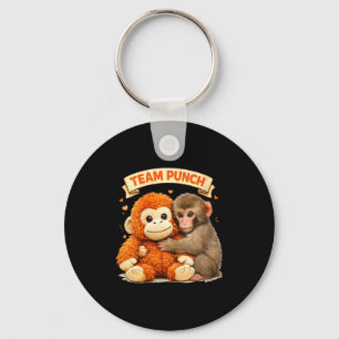 Women's cute monkey punch panchi kun japan baby keychain