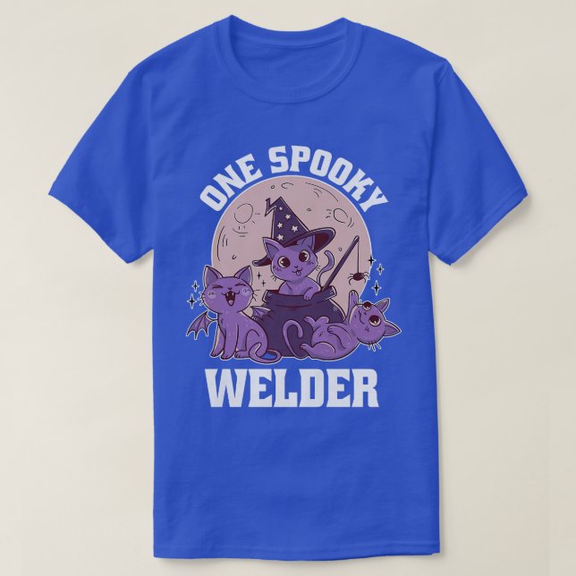 Womens Cute Welder Halloween Premium  T-Shirt (Design Front)