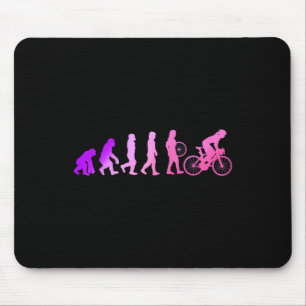 Womens Cycling Lover Gift For Girls Bike Tour Bicy Mouse Pad