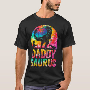 Womens Daddysaurus Rex Dinosaur Daddy Saurus Famil T-Shirt