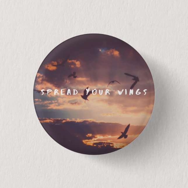 Women's Day 1 Inch Round Button (Front)