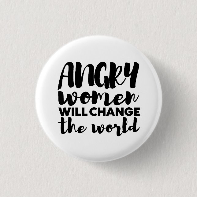 Women's Day  1 Inch Round Button (Front)
