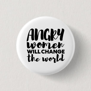 Women's Day 1 Inch Round Button