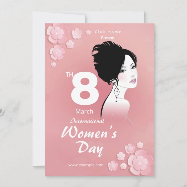 Women's Day Invitation (Front)
