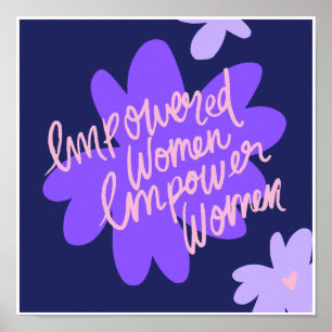 Women's day Theme cute Design Poster