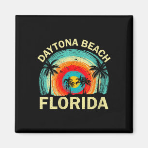 Women's daytona beach florida retro summer magnet