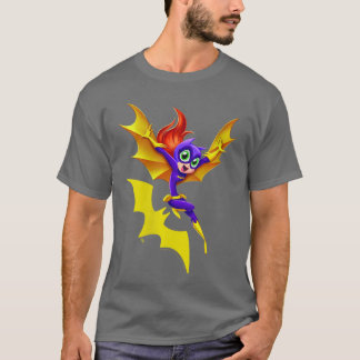 Womens DC Comics Super Hero Girls Batgirl VNeck gi T-Shirt