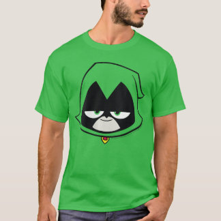 Womens DC Comicseenitans Go Raven Big Face VNeck f T-Shirt