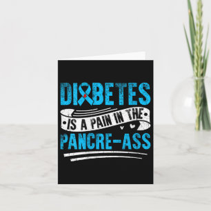 Womens Diabetes Is A Pain In The Pancre- V-neck Card