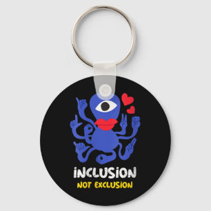 Womens Disability Awareness Day Handicap Disabled  Keychain